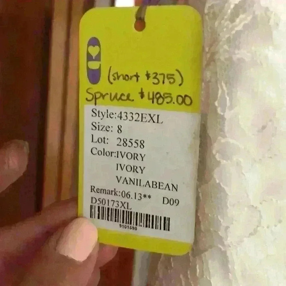 NWT Encore by Watters gown - Picture 9 of 13